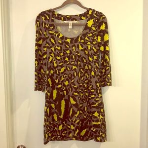 Diane von Furstenberg animal print dress